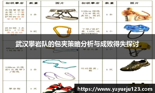 武汉攀岩队的包夹策略分析与成败得失探讨